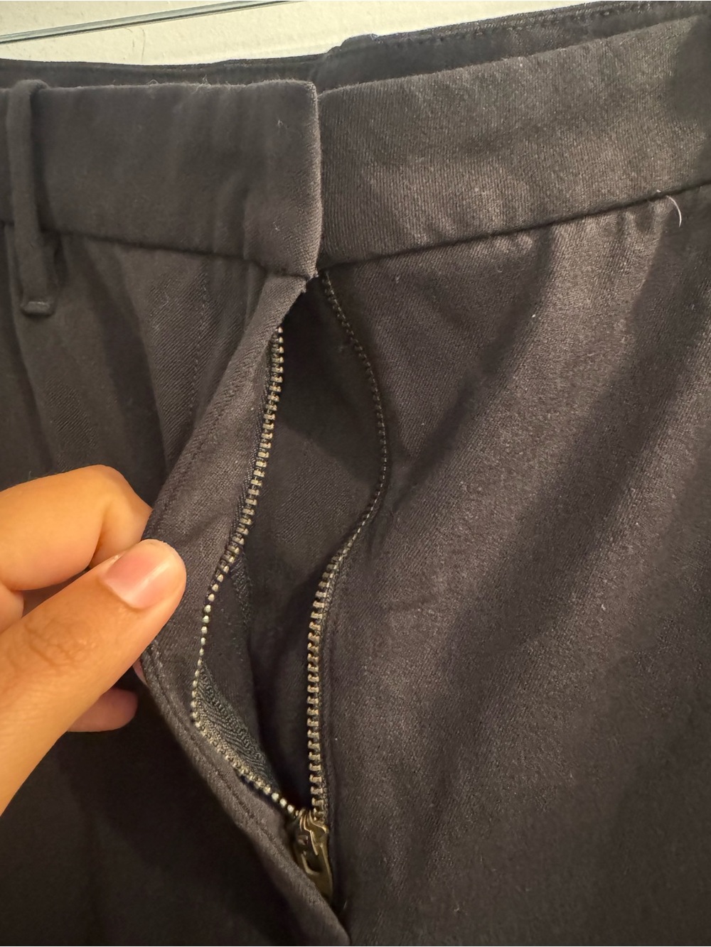 American Eagle Outfitters Women's Black Stovepipe Trouser Pants Size 16 - Picture 3 of 8